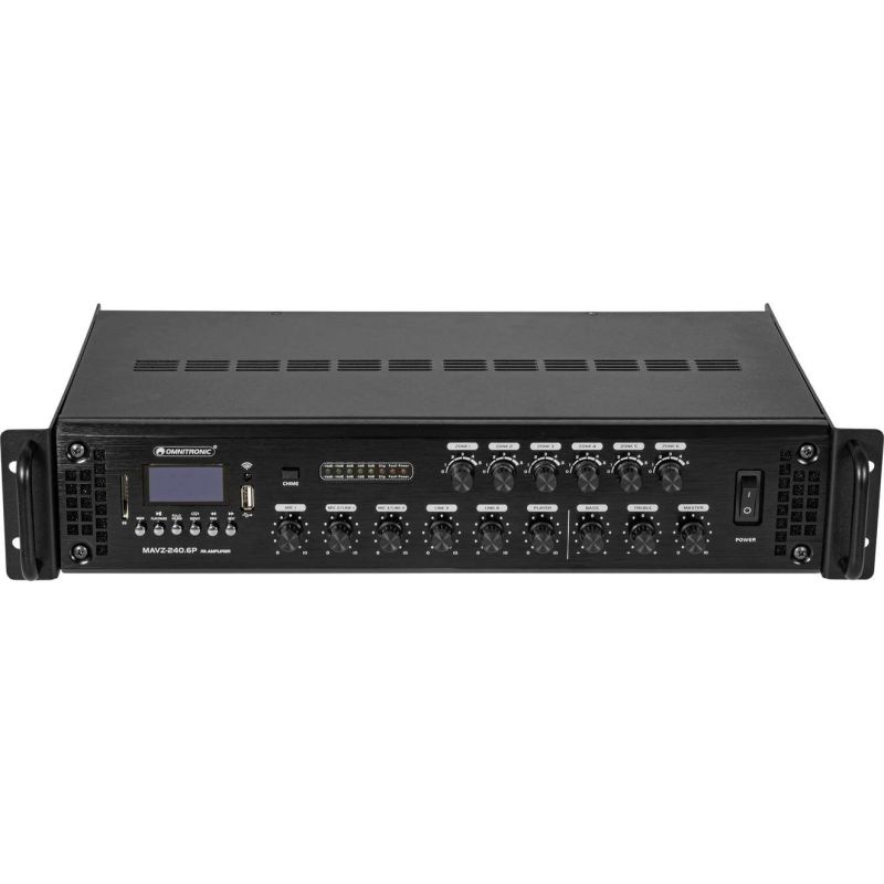 Трансляційний підсилювач потужності Omnitronic MAVZ-240.6P