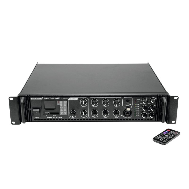 Трансляционный усилитель Omnitronic MPVZ120.6P