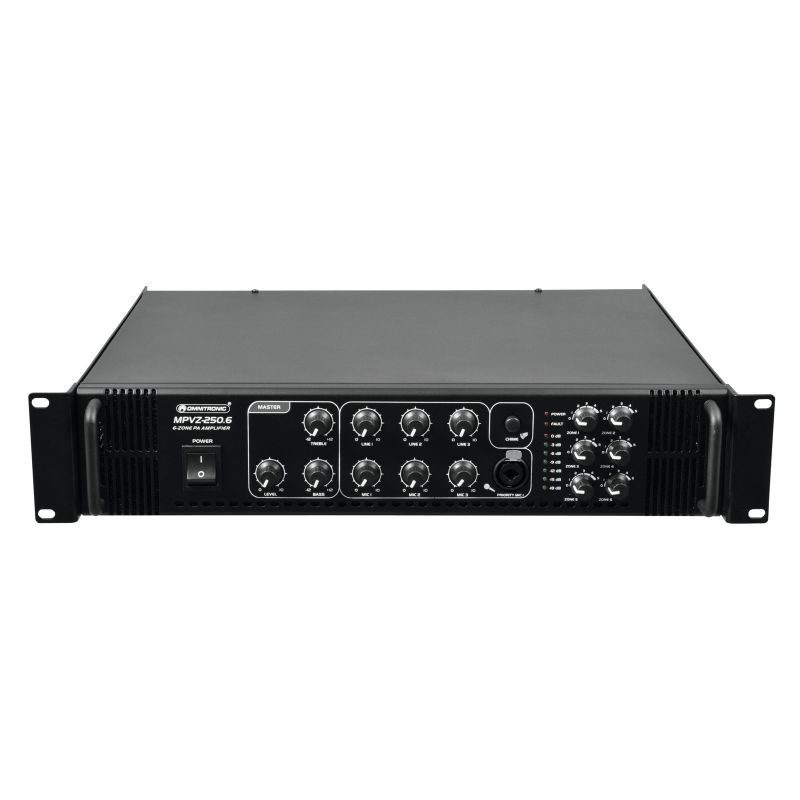 Трансляционный усилитель Omnitronic MPVZ250.6