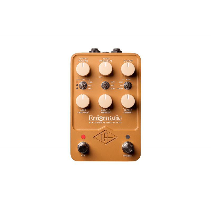 Педаль эффектов Universal audio enigmatic '82 overdrive special amp