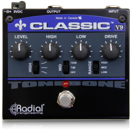 Педаль звуковых эффектов Radial Classic V9