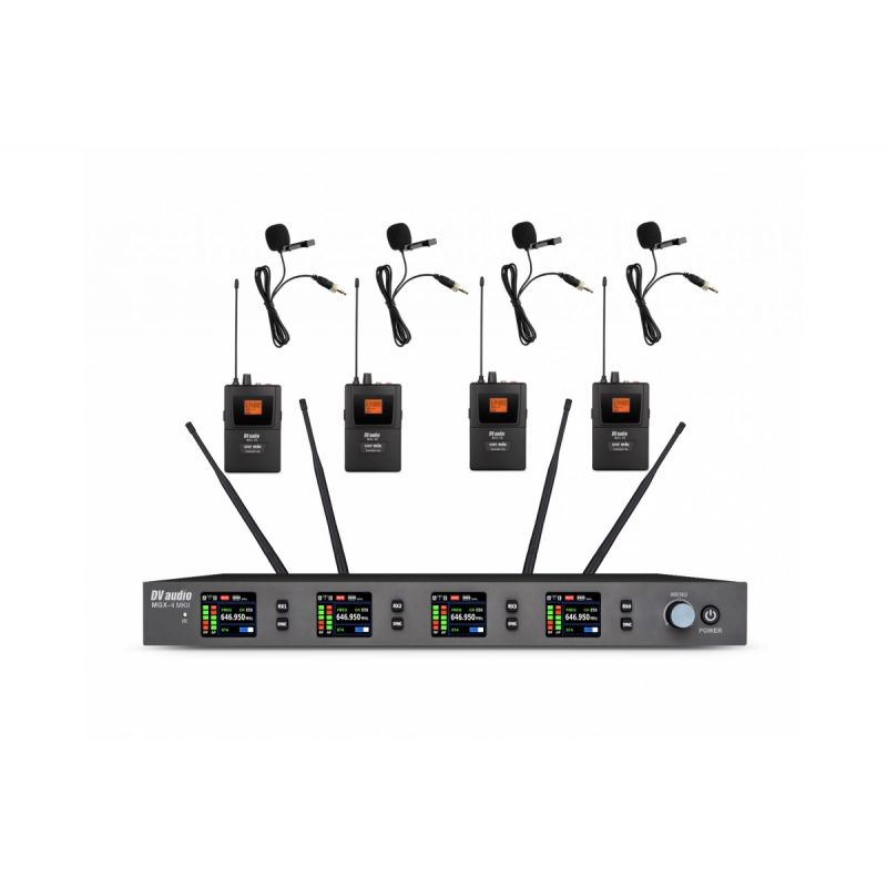Радиосистема DV audio MGX-44B MKII с петличными микрофонами
