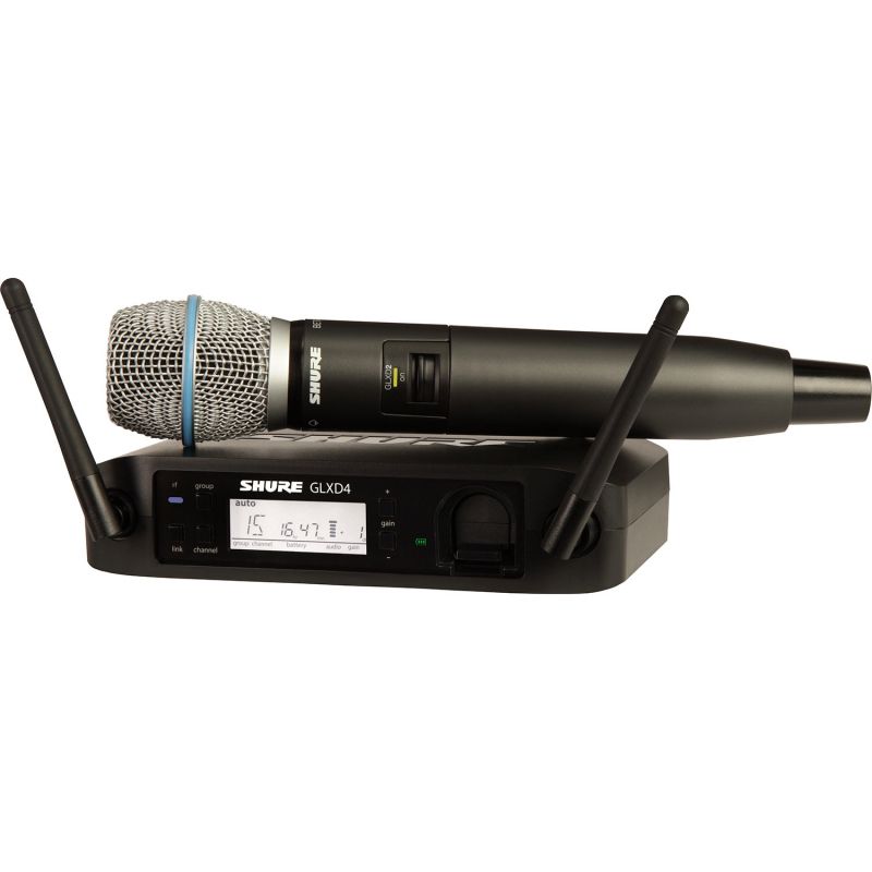 Радіосистема з ручним мікрофоном Shure GLXD24E/B87A