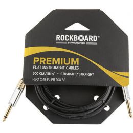 Кабель інструментальний ROCKBOARD Flat Instrument Cable, Straight/Straight (300 cm)