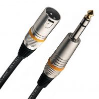  Кабель ROCKCABLE RCL30383 D7M BA Microphone Cable - XLR (m) / TRS Jack (3m)