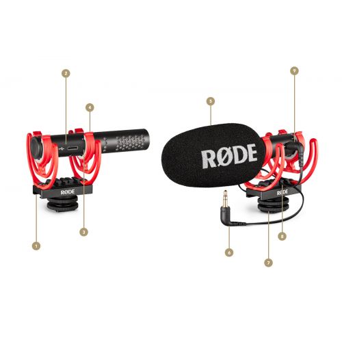 Накамерный микрофон RODE VIDEOMIC GO II
