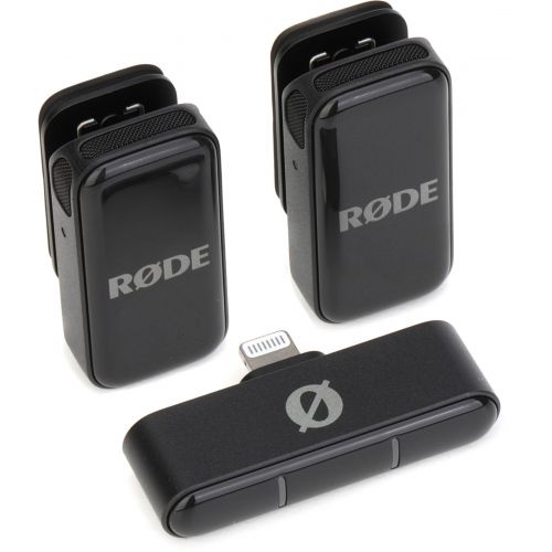 Микрофонная радиосистема RODE WIRELESS MICRO LIGHTNING BLACK