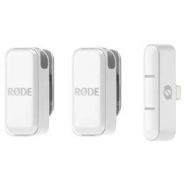 Мікрофонна радіосистема RODE WIRELESS MICRO USB-C WHITE