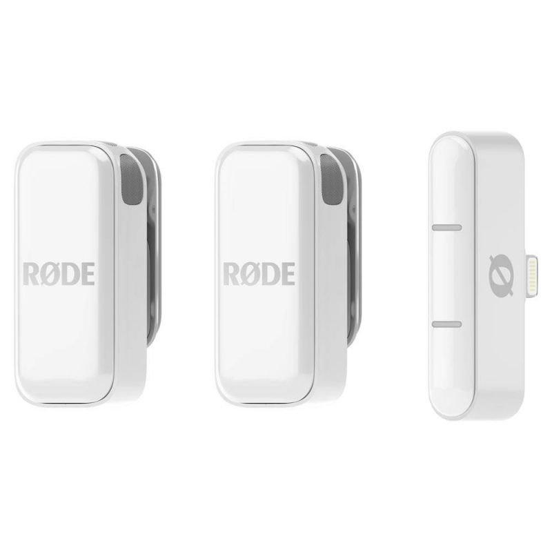 Мікрофонна радіосистема RODE WIRELESS MICRO USB-C WHITE