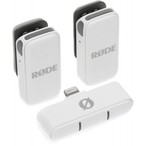 Мікрофонна радіосистема RODE WIRELESS MICRO USB-C WHITE