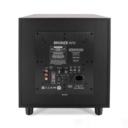 Сабвуфер MONITOR AUDIO Bronze W10 Black (6G)