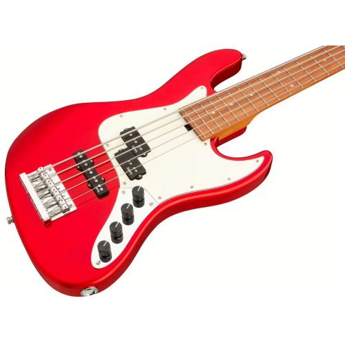 Бас-гитара SADOWSKY MetroExpress 21-Fret Hybrid P/J Bass, Morado, 5-String (Candy Apple Red Metallic)