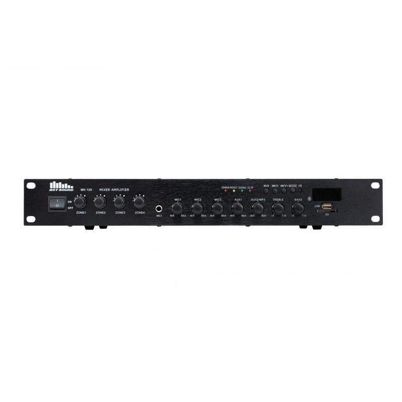 Трансляционный усилитель мощности SKY SOUND MK-250W (4-ZONE)