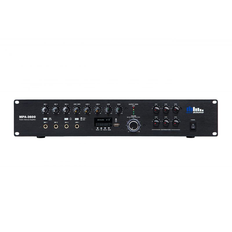 Трансляционный усилитель мощности SKY SOUND MPA-3600 (6-ZONE)