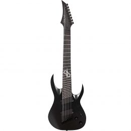 Электрогитара SOLAR GUITARS A1.8ABOP-FF BLACK OPEN PORE
