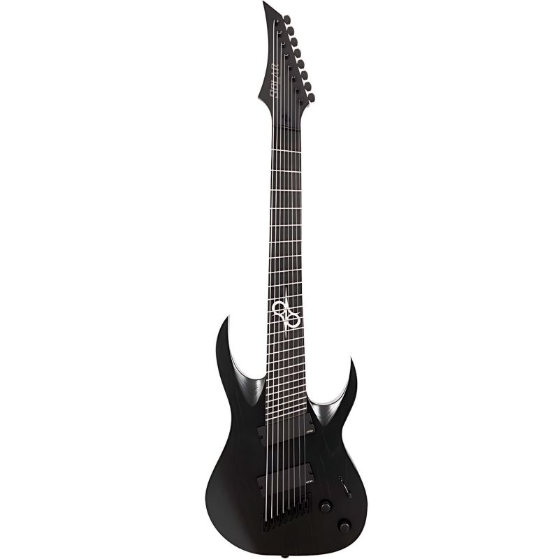 Электрогитара SOLAR GUITARS A1.8ABOP-FF BLACK OPEN PORE