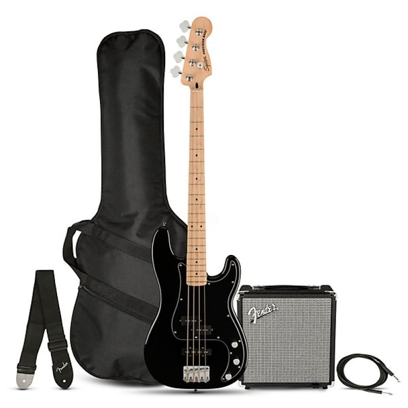 Гітарний набір Squier Affinity Series Precision Bass PJ Pack Black
