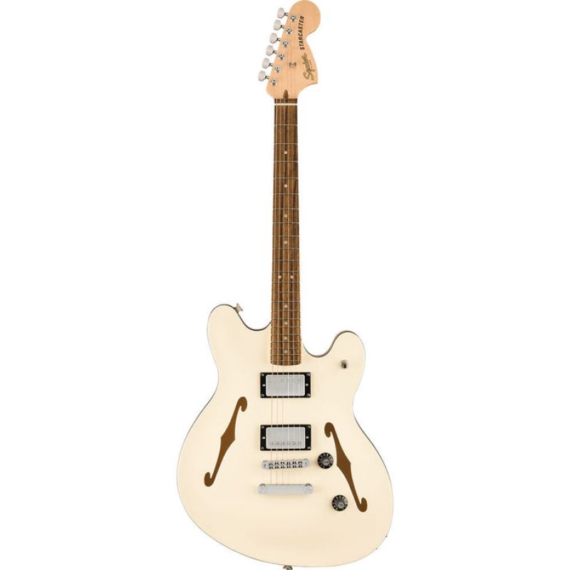 Гітара напівакустична SQUIER AFFINITY SERIES STARCASTER DELUXE OLYMPIC WHITE