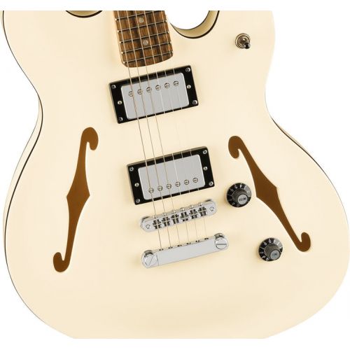 Гітара напівакустична SQUIER AFFINITY SERIES STARCASTER DELUXE OLYMPIC WHITE