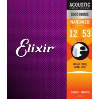 Струны для гитары Elixir AC NW L