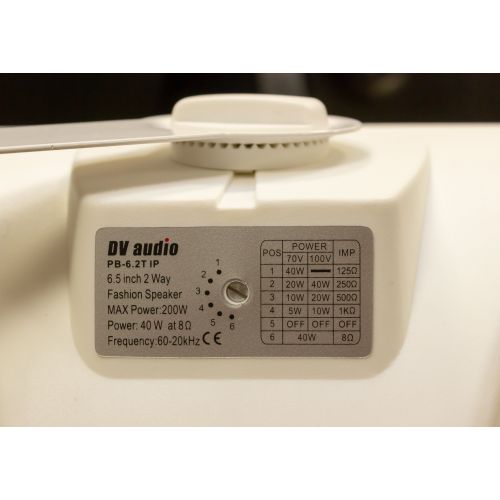Акустика настінна DV audio PB-6.2T IP White
