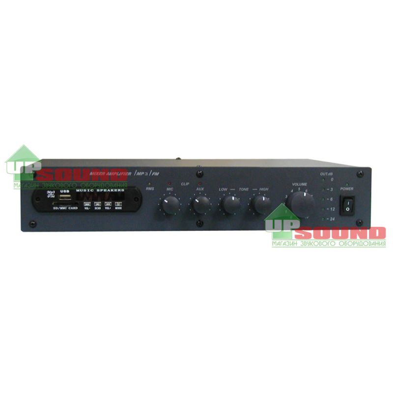 Трансляційний підсилювач потужності Wellz 80PP024M-FM/MP