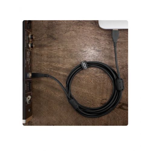 Аудиокабель UDG Ultimate Audio Cable USB 2.0 A-B Black Straight 3m