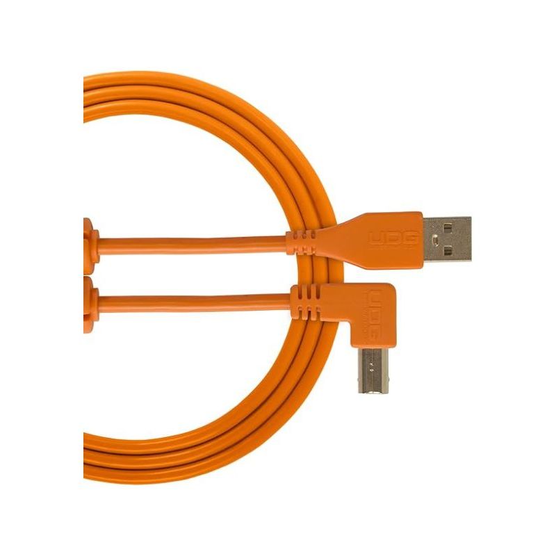 Аудиокабель UDG Ultimate Audio Cable USB 2.0 A-B Orange Angled