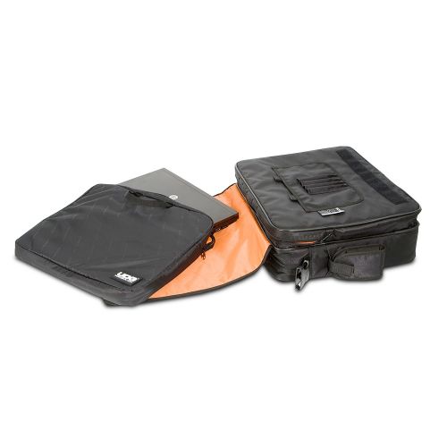Сумка для DJ обладнання UDG Ultimate CourierBag DeLuxe Black/Orange inside
