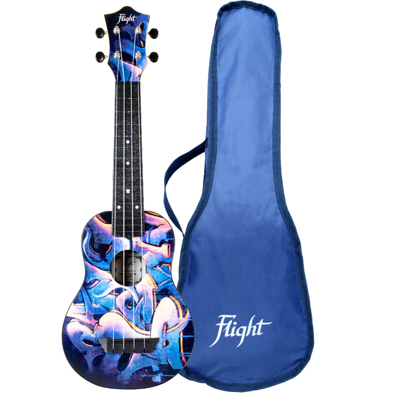 Укулеле Flight TUS40 Graffiti, Travel soprano