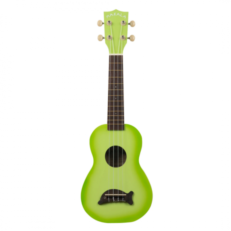 Укулеле KALA MAKALA DOLPHIN GREEN APPLE BURST UKULELE