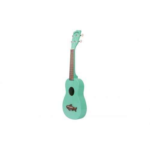 Укулеле KALA MAKALA SHARK SOPRANO SURF GREEN UKULELE