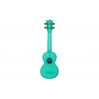 Укулеле KALA WATERMAN FLUORESCENT BLUE SOPRANO UKULELE