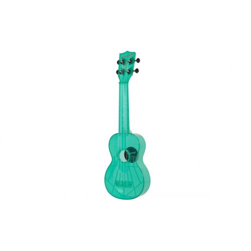 Укулеле KALA WATERMAN FLUORESCENT BLUE SOPRANO UKULELE