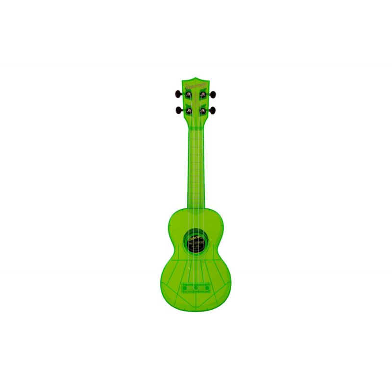 Укулеле KALA WATERMAN FLUORESCENT GREEN SOPRANO UKULELE