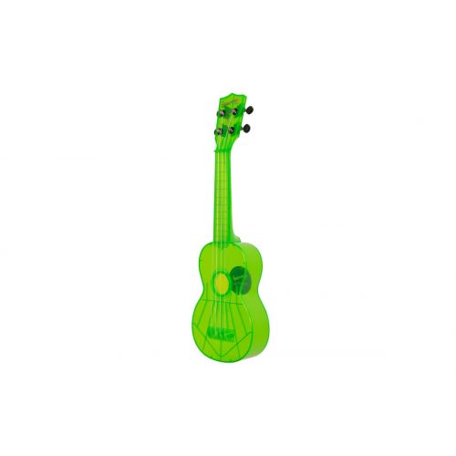 Укулеле KALA WATERMAN FLUORESCENT GREEN SOPRANO UKULELE