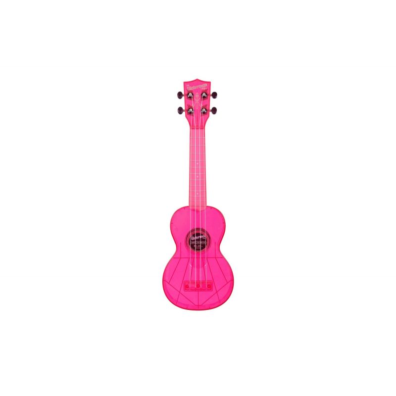 Укулеле KALA WATERMAN FLUORESCENT PINK SOPRANO UKULELE