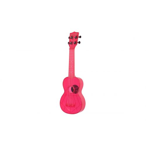 Укулеле KALA WATERMAN FLUORESCENT PINK SOPRANO UKULELE
