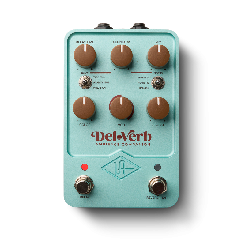 Педаль эффектов Universal audio del-verb ambience companion