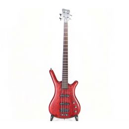 Бас-гитара WARWICK Teambuilt Pro Series Corvette Ash, 4-String A/A (Burgundy Red Transparent Satin)