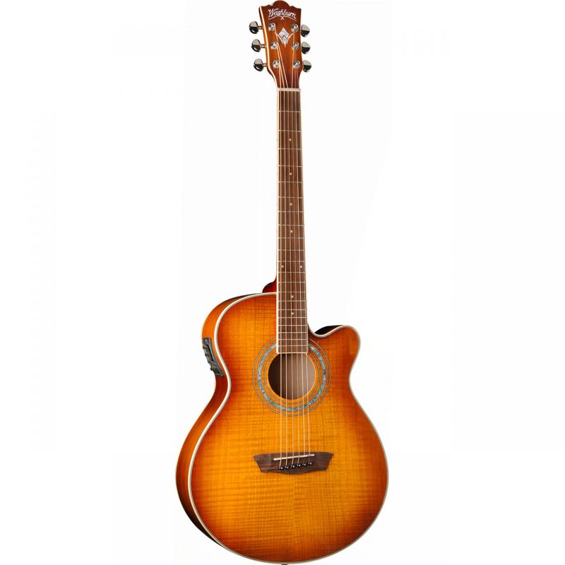 Гитара электроакустическая Washburn EA15ITB-A-U