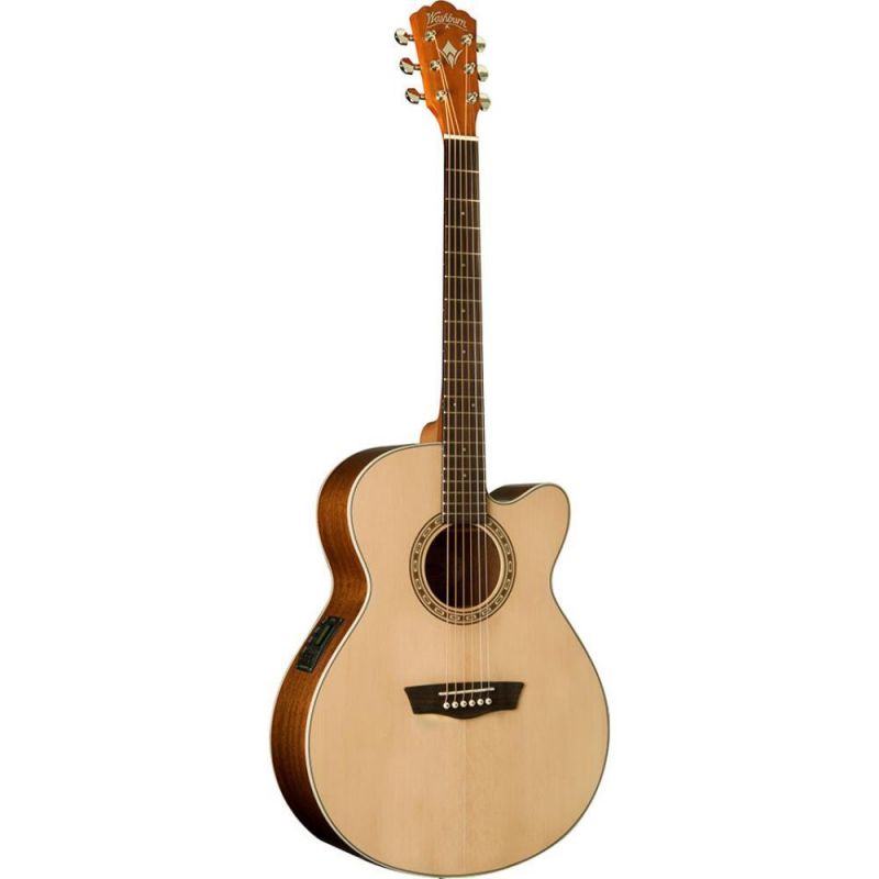 Гитара электроакустическая Washburn WG7SCE-A-U