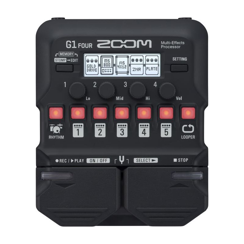 Гитарный процессор эффектов Zoom G1 FOUR
