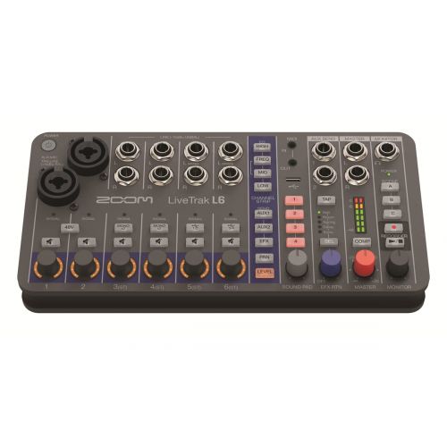 Цифровой микшерный пульт Zoom LiveTrak L-6