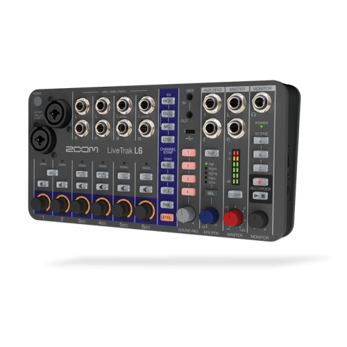Цифровой микшерный пульт Zoom LiveTrak L-6