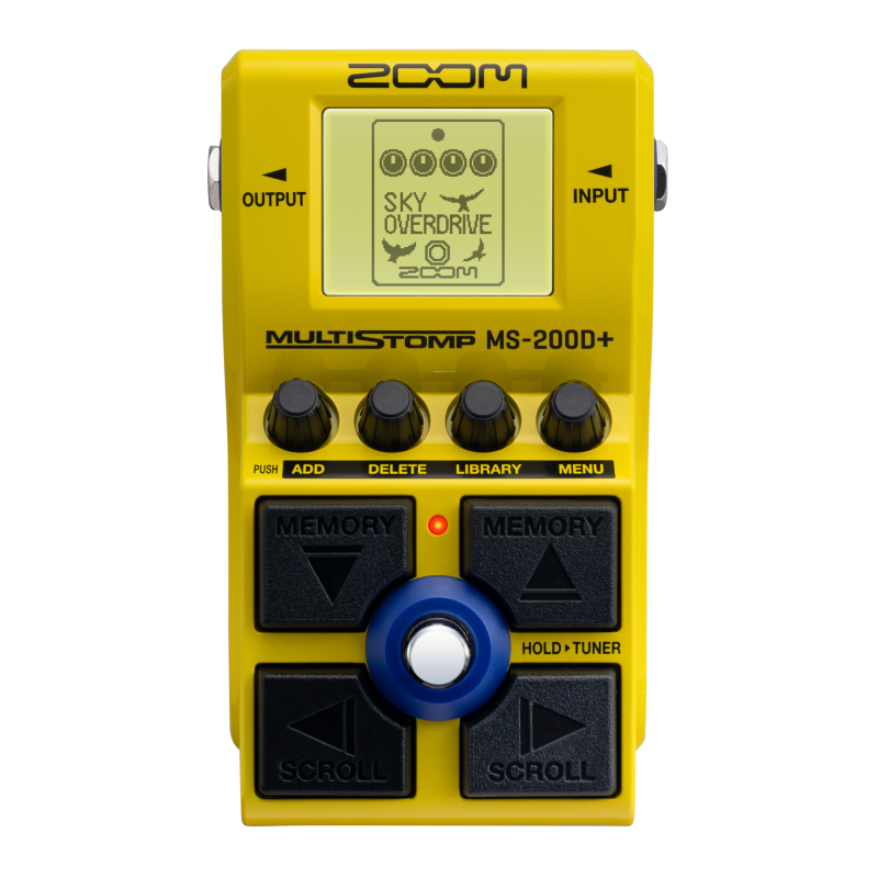  Гітарний процесор ефектів Zoom MS-200D+