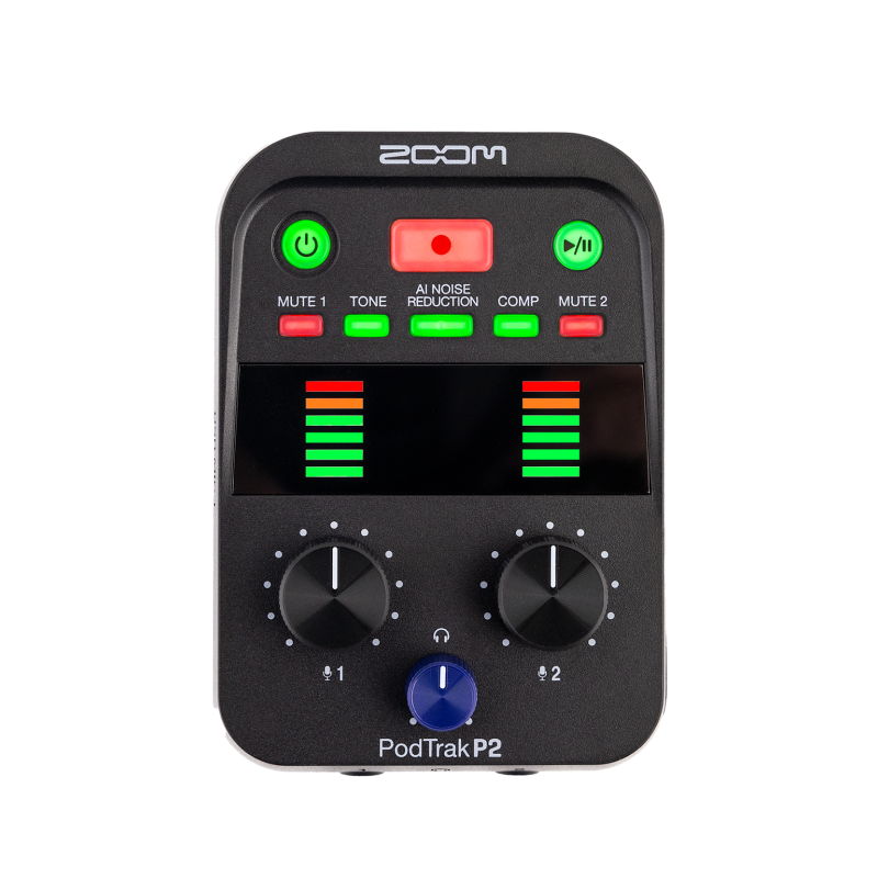Портативный рекордер Zoom PodTrak P2