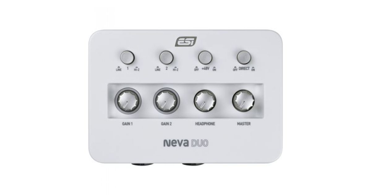 Звуковая карта ESI NEVA DUO • лучшая цена • купить в музыкальном ...