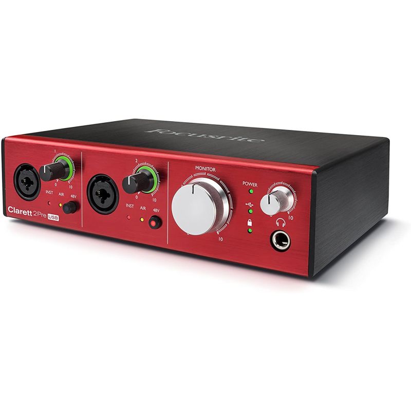 DTM・DAW FOCUSRITE Clarett+2 Pre USB Focusrite Clarett+2 Pre Usb Audio Interface - Lauzon Music