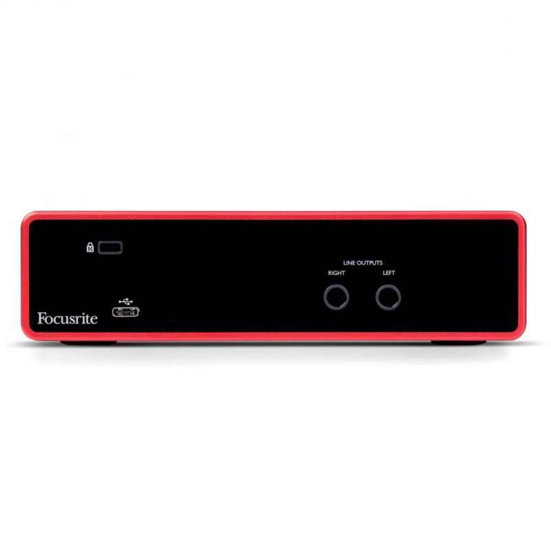 Внешняя звуковая карта focusrite scarlett 2i2